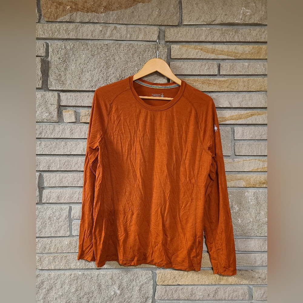 Long Sleeve Smartwool Merino Sport 120 (picante) man SZ M